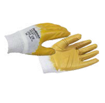 Nitrile Coated Multipurpose Gloves with Superior Chemical Resistance and Comfortable Fit for Industrial and Laboratory Use